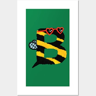 A Bee B Posters and Art